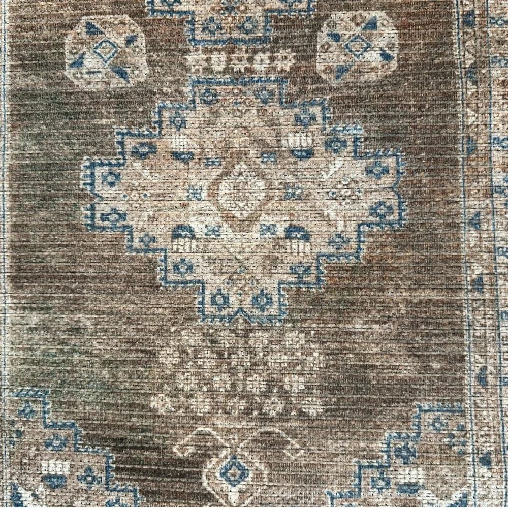 Traditional Medallion Area Rug - 2x3